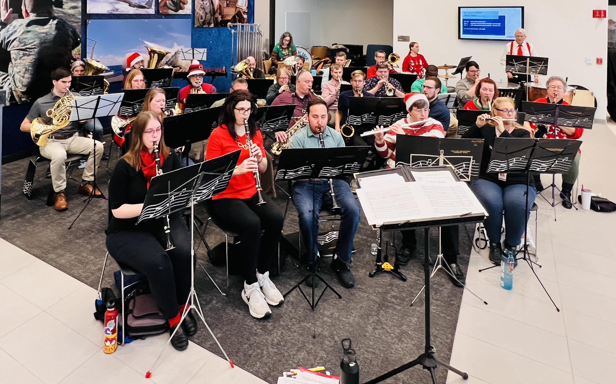 CCB Playing at BAE Systems for a Holiday Concert